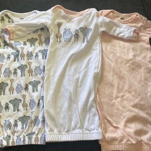 Hudson Baby three piece onesies